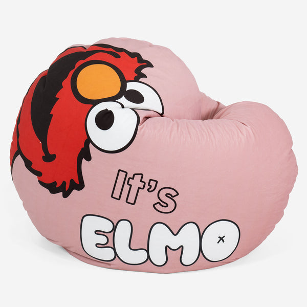 Detské kreslo sedací vak Flexforma pre batoľatá vo veku 1 do 3 rokov - It's Elmo 01
