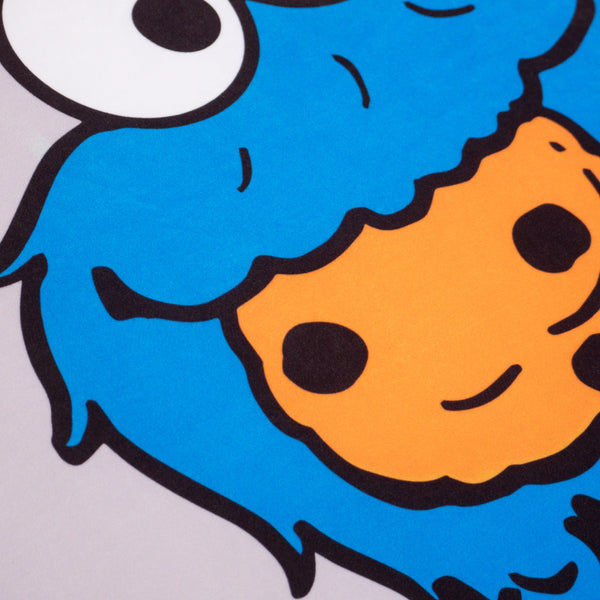 Detský sedací vak Flexforma Junior pre deti vo veku 2 do 14 rokov - Sušienková príšera Fabric Close-up Image