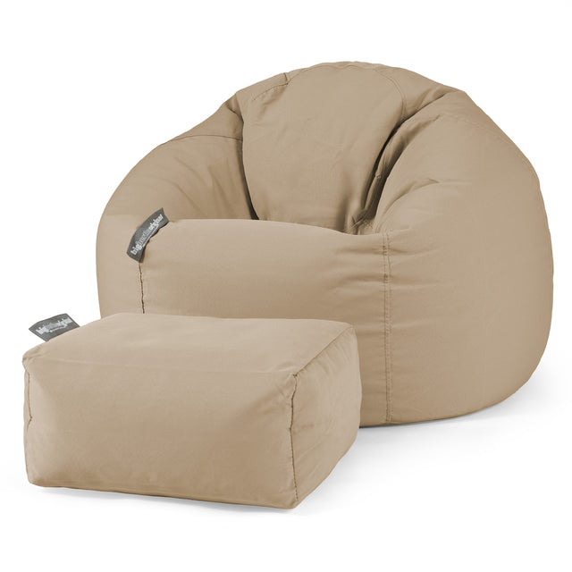 SoleiStorm™ Ultra 2000 h+ Klasická stolička sedací vak - Olefin Béžová 02