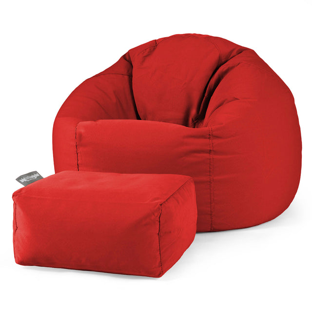 SoleiStorm™ Ultra 2000 h+ Klasická stolička sedací vak - Olefin Červená 02