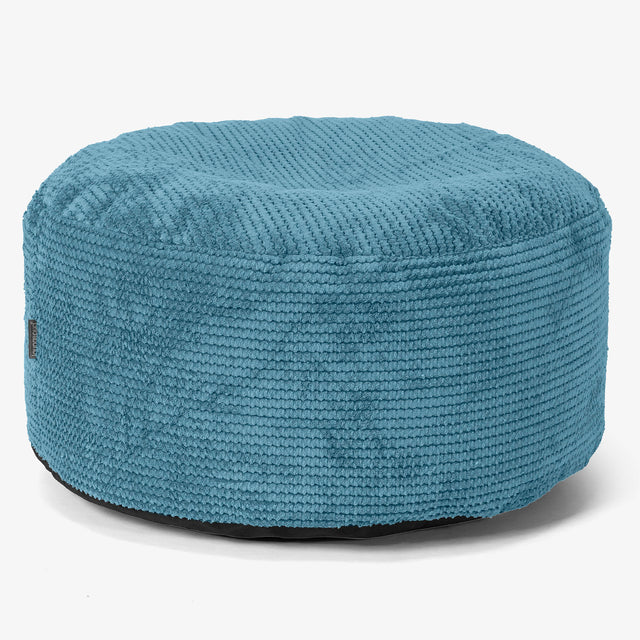 Velká okrúhla podnožka - Pom Pom Morská modrá 01