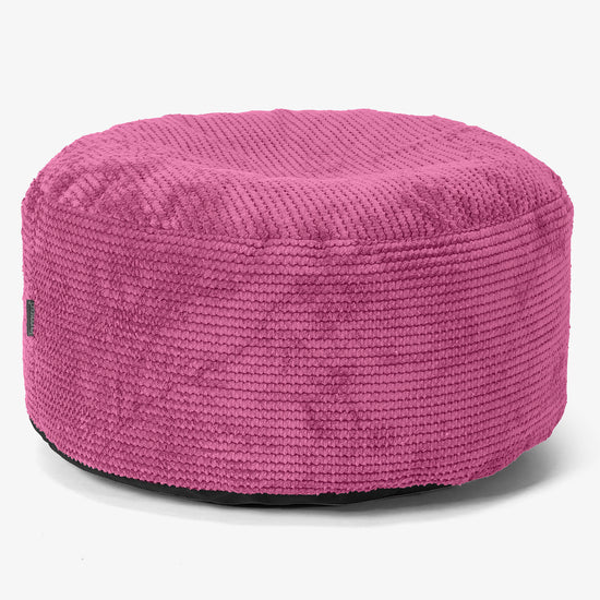 Velká okrúhla podnožka - Pom Pom Ružová 01