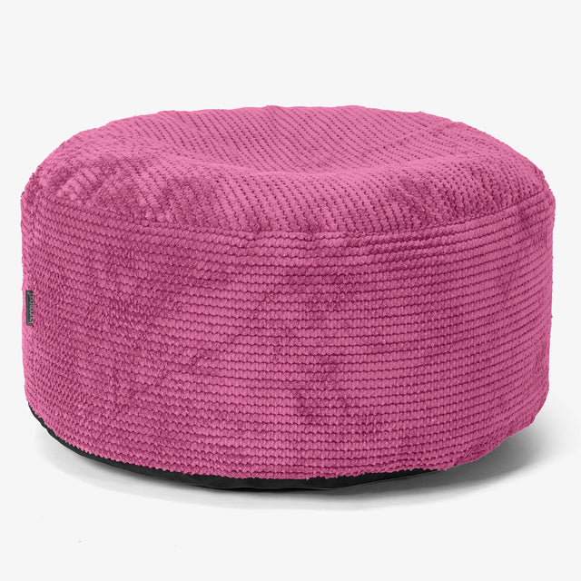 Velká okrúhla podnožka - Pom Pom Ružová 01