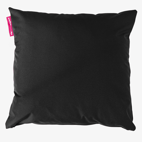 Vonkajší extra veľký dekoračný poťah na vankúš 70 x 70 cm - Čierna 01