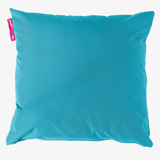 Vonkajší extra veľký dekoračný poťah na vankúš 70 x 70 cm - Cyanová 01