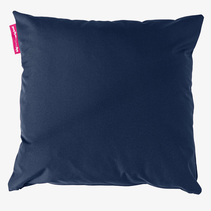 Vonkajší extra veľký dekoračný poťah na vankúš 70 x 70 cm - Námornícka modrá 01
