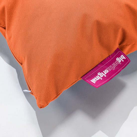 Vonkajší extra veľký dekoračný poťah na vankúš 70 x 70 cm - Oranžová 02