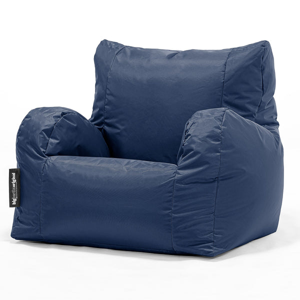 Kreslo sedací vak - SmartCanvas™ Námornícka modrá 01