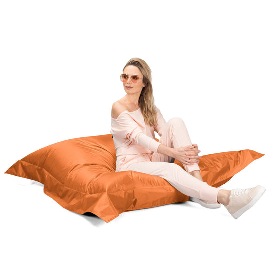 Obrovský sedací vak XXL - SmartCanvas™ Svetlo oranžová 03