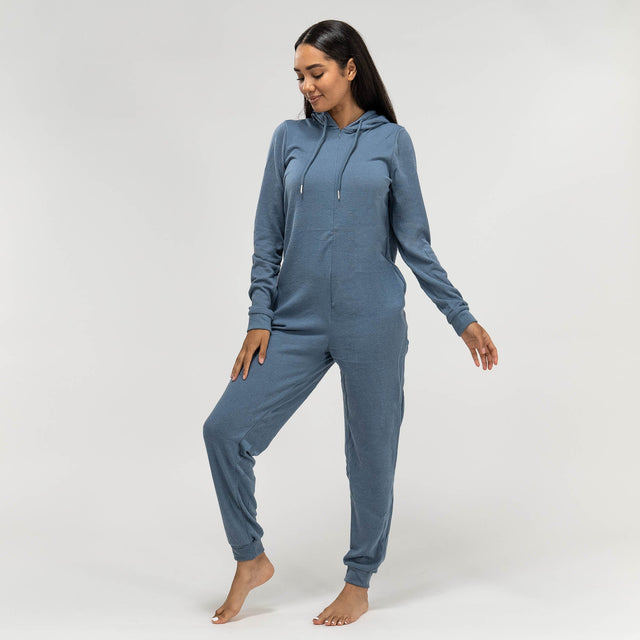 Dámsky overal Onesie - Modrá 01