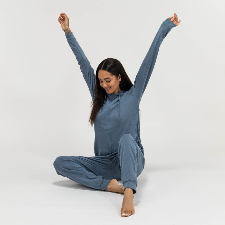 Dámsky overal Onesie - Modrá 05