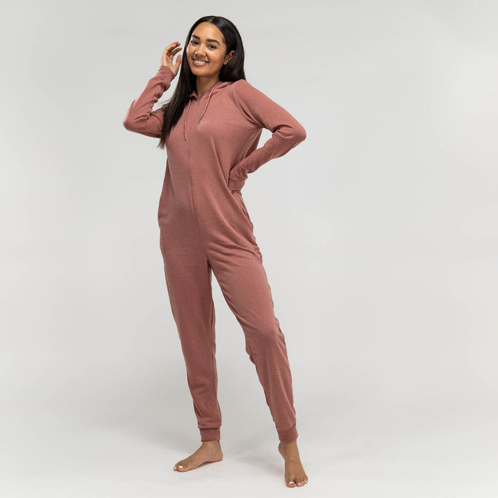 Dámsky overal Onesie - Ružová 01