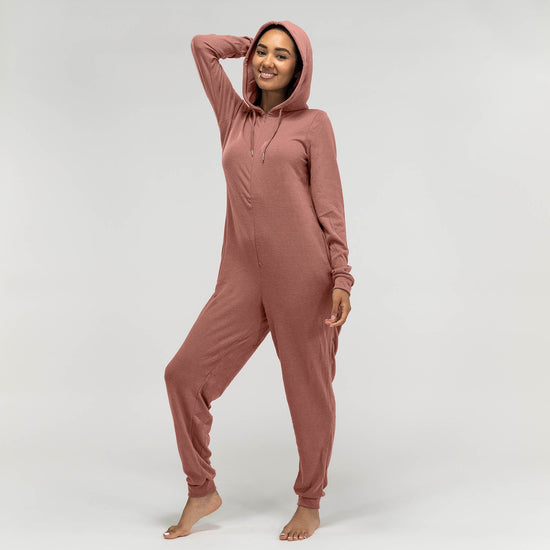 Dámsky overal Onesie - Ružová 02
