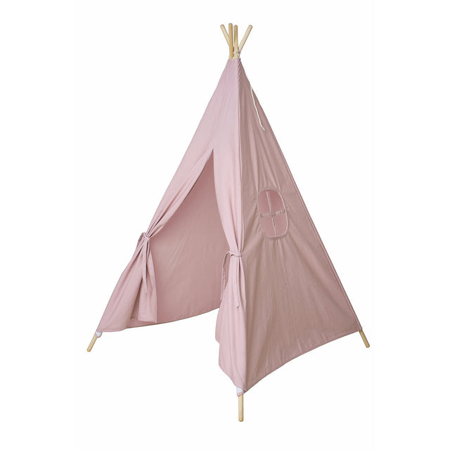 Detský vnútorný stan Teepee - Ružová 01