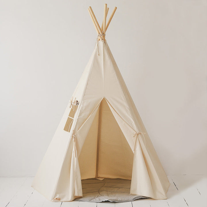 Detský vnútorný stan Teepee - Smotanová 05