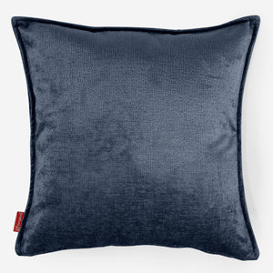 Extra veľký dekoračný poťah na vankúš 70 x 70 cm - Ženilka Námornícka modrá