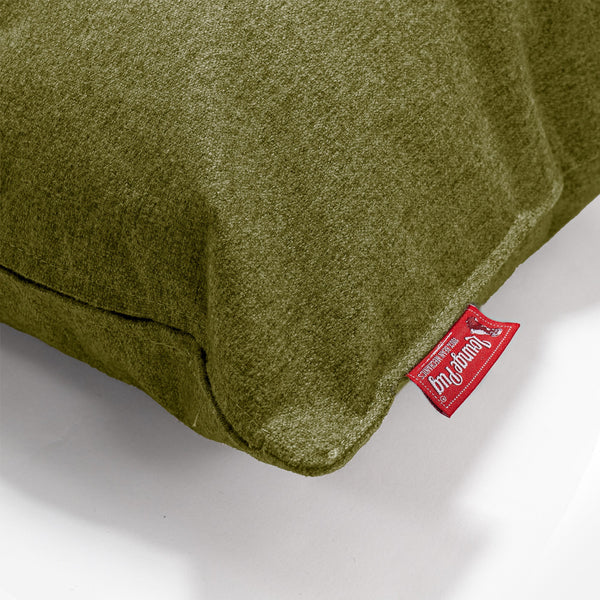 Dekoračný valčekový poťah na vankúš 20 x 55 cm - Interalli vlna Limetková Fabric Close-up Image