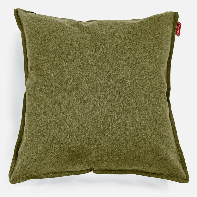 Extra veľký dekoračný poťah na vankúš 70 x 70 cm - Interalli vlna Limetková 01