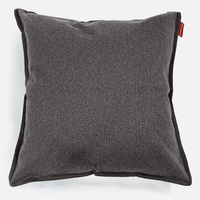 Extra veľký dekoračný poťah na vankúš 70 x 70 cm - Interalli vlna Šedá 01