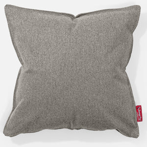 Extra veľký dekoračný poťah na vankúš 70 x 70 cm - Interalli vlna Strieborná