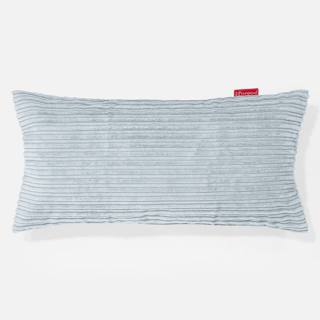 Obdĺžnikový dekoračný poťah na vankúš XL 40 x 80 cm - Menčester Detská modrá 01