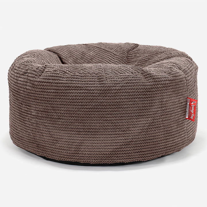 Velká okrúhla taburetka - Pom Pom Čokoládová 01