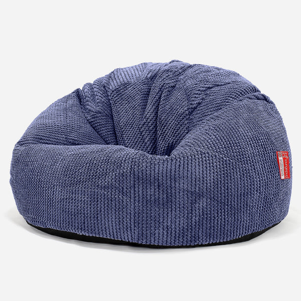 Klasická stolička sedací vak - Pom Pom Fialová 01