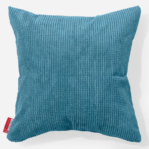 Extra veľký dekoračný poťah na vankúš 70 x 70 cm - Pom Pom Morská modrá