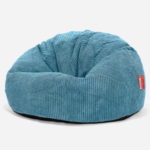 Klasická stolička sedací vak - Pom Pom Morská modrá