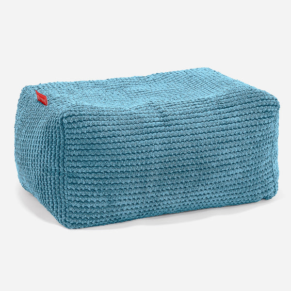 Malá podnožka - Pom Pom Morská modrá 01