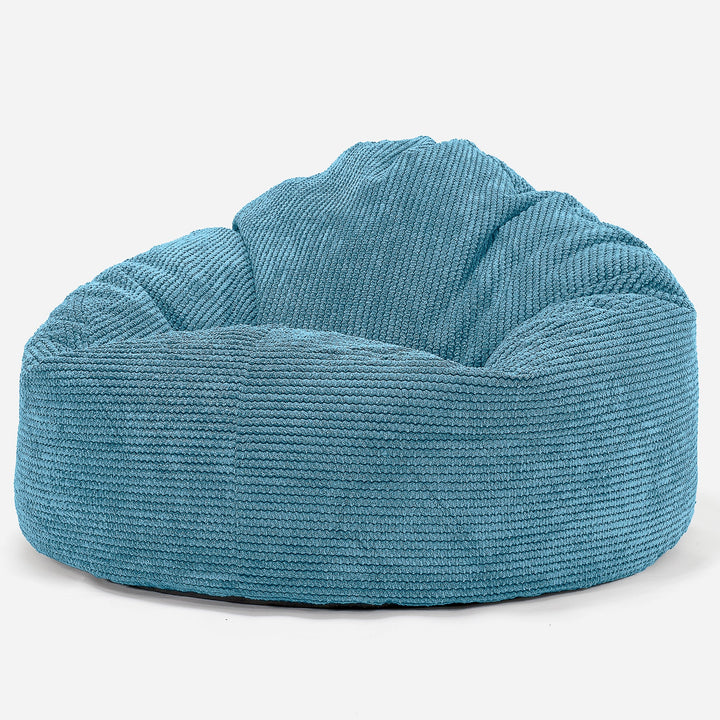 Archi stolička sedací vak - Pom Pom Morská modrá 01