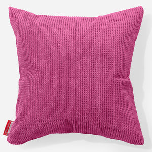 Extra veľký dekoračný poťah na vankúš 70 x 70 cm - Pom Pom Ružová