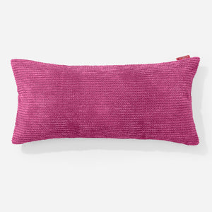 Obdĺžnikový dekoračný poťah na vankúš XL 40 x 70 cm - Pom Pom Ružová