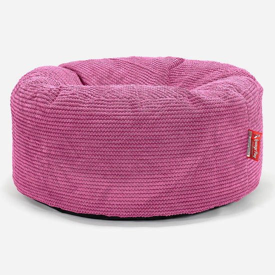 Velká okrúhla taburetka - Pom Pom Ružová 01