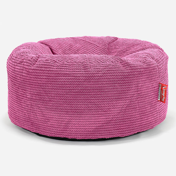 Velká okrúhla taburetka - Pom Pom Ružová 01