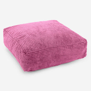 Veľký podlahový vankúš - Pom Pom Ružová