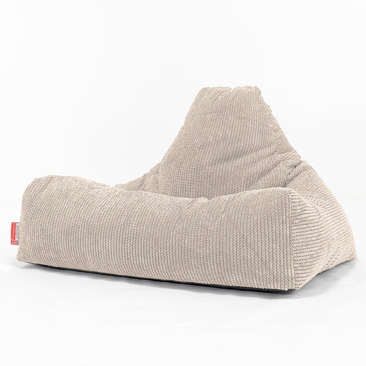 Ležadlo sedací vak - Pom Pom Slonovinová 01
