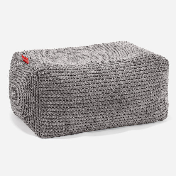Malá podnožka - Pom Pom Uhľovo šedá 01