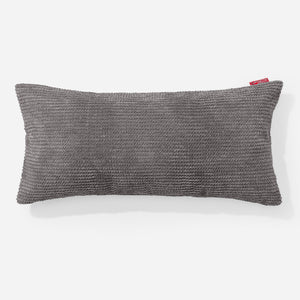 Obdĺžnikový dekoračný poťah na vankúš XL 40 x 70 cm - Pom Pom Uhľovo šedá