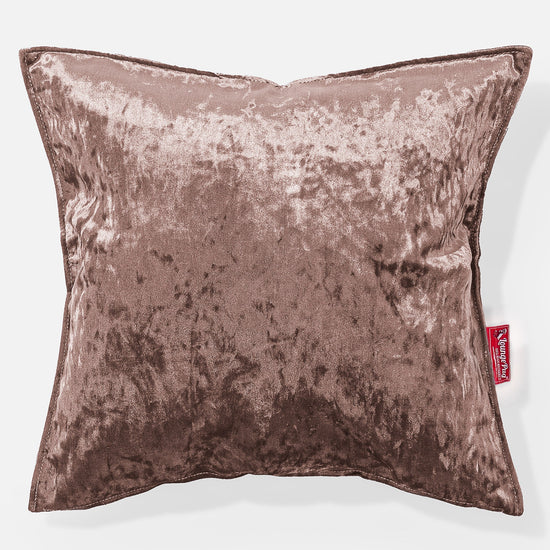 Extra veľký dekoračný poťah na vankúš 70 x 70 cm - Retro zamat Hľuzovková 01
