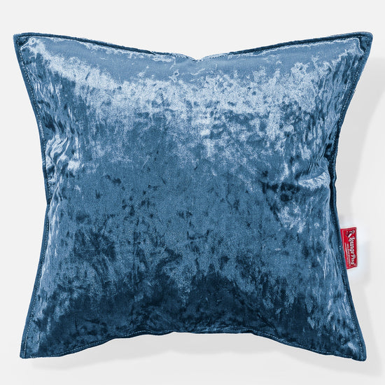 Extra veľký dekoračný poťah na vankúš 70 x 70 cm - Retro zamat Modrozelená 01