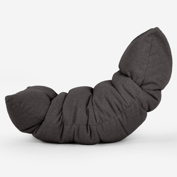 Sedací vak Eva Lounger - Buklé Grafitová šedá_02