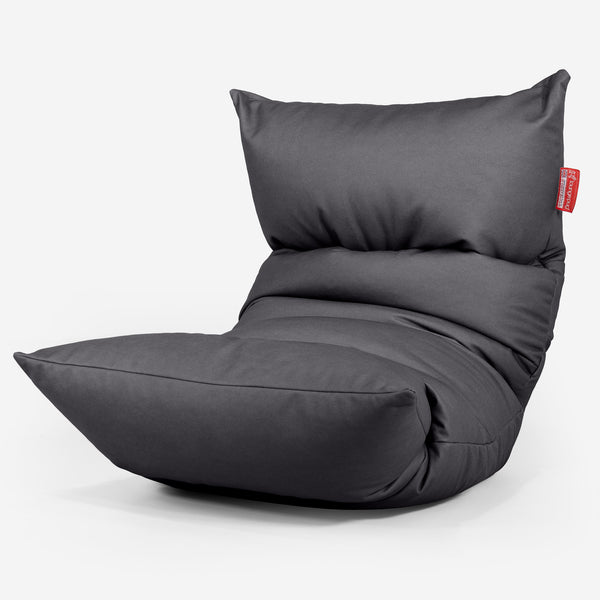Sedací vak Eva Lounger - Vegánska koža Čierna 01