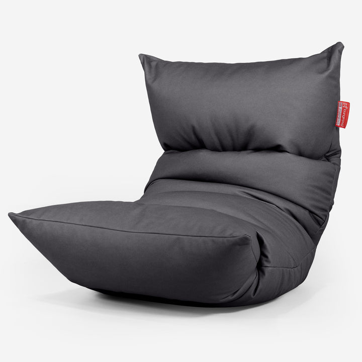 Sedací vak Eva Lounger - Vegánska koža Čierna 01