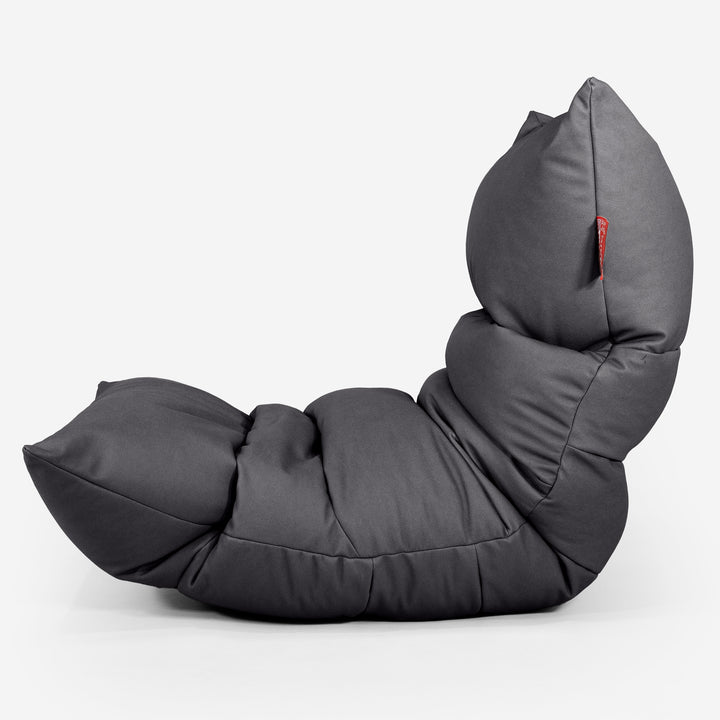 Sedací vak Eva Lounger - Vegánska koža Čierna 02