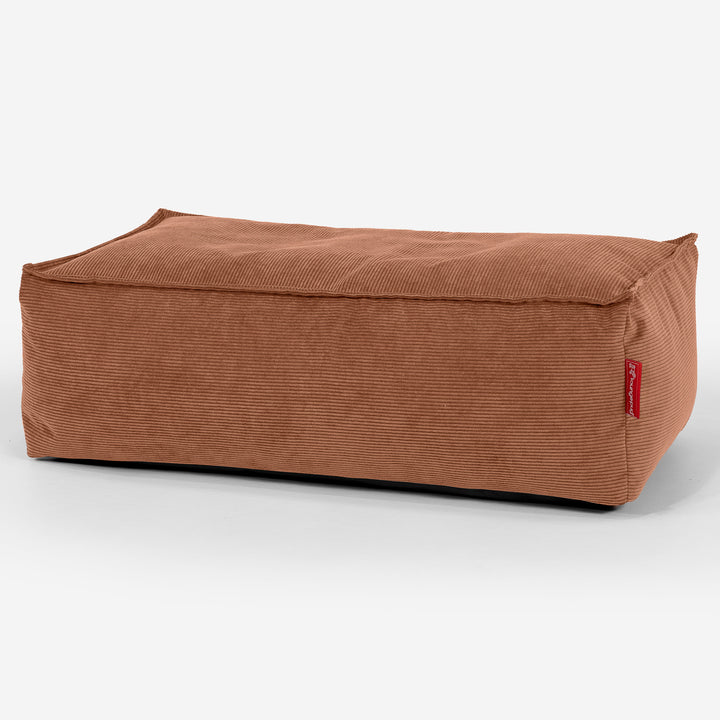 Velká podnožka - Jemný menčester Oranžová 01