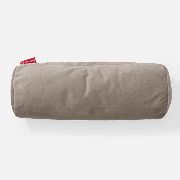 Dekoračný valčekový poťah na vankúš 20 x 55 cm - Zamat Norková 01