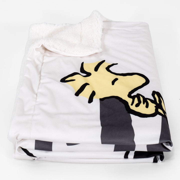 Snoopy Deka / prikrývka Sherpa - Lenivosť 02