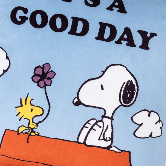 Snoopy Dekoračný poťah na vankúš 47 x 47 cm - Dobrý deň 04