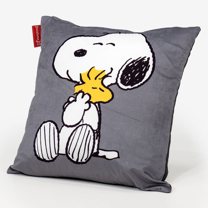 Snoopy Dekoračný poťah na vankúš 47 x 47 cm - Objatie 03